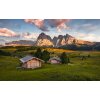 Tapeten Komar SHX9-022  Vlies Fototapete "Dolomitentraum"  bunt