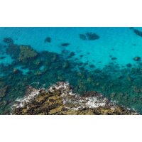 Tapeten Komar SHX9-105  Vlies Fototapete "Bright Blue "  blau