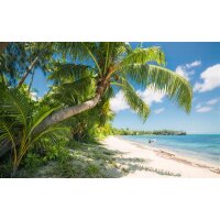 Tapeten Komar SHX9-109  Vlies Fototapete "Fiji Dreams Boat "  bunt