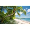 Tapeten Komar SHX9-109  Vlies Fototapete "Fiji Dreams Boat "  bunt