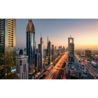 Tapeten Komar SHX9-118  Vlies Fototapete "Level 43"  bunt