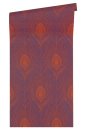 Tapeten A.S Creation Farbe: Rot Violett Gold  Absolutely Chic 369715 Vinyltapete