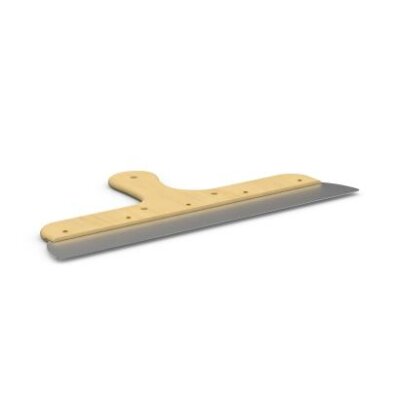 Sto Flächenspachtel mit Holzgriff abgerundet 600 mm – 08290-002