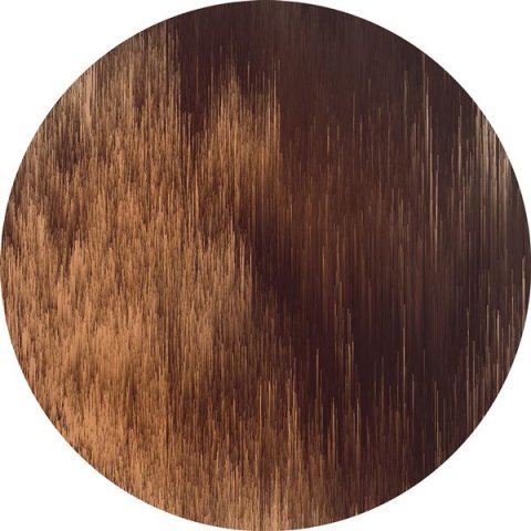 Tapeten Komar D1-007 Selbstklebende Fototapete/Wandtattoo Vlies  - Windlines Color - Größe 125 x 125 cm