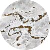 Tapeten Komar D1-048 Selbstklebende Fototapete/Wandtattoo Vlies  - Marble Vibe - Größe 125 x 125 cm