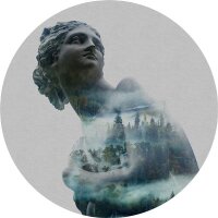 Tapeten Komar D1-049 Selbstklebende Fototapete/Wandtattoo...