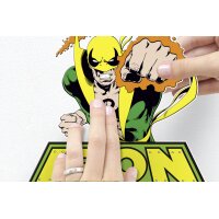 Tapeten Komar 14084h Fototapeten Wandtattoo - Iron Fist Comic  - Größe 50 x 70 cm