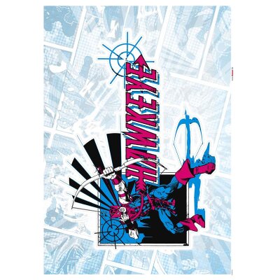 Tapeten Komar 14086h Fototapeten Wandtattoo - Hawkeye Comic Classic  - Größe 50 x 70 cm