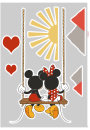 Tapeten Komar 14093h Fototapeten Wandtattoo - Mickey Swing  - Größe 50 x 70 cm