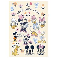 Tapeten Komar 14100h Fototapeten Wandtattoo - Love Love Love  - Größe 50 x 70 cm