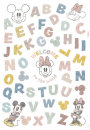 Tapeten Komar 14110h Fototapeten Wandtattoo - Mickey Alphabet  - Größe 50 x 70 cm
