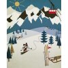 Tapeten Komar IADX4-039 Fototapeten Vlies  - Mickey Alpine - Größe 200 x 250 cm