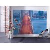 Tapeten Komar SH034-VD3 Fototapeten Vlies  - San Francisco Blues - Größe 300 x 200 cm