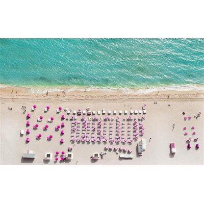 Tapeten Komar P011-VD4 Fototapeten Vlies  - Pink Umbrella - Größe 400 x 250 cm