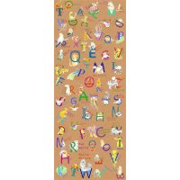 Tapeten Komar P036-VD1 Fototapeten Vlies  - Animals A-Z...