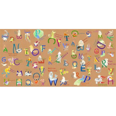 Tapeten Komar P036-VD5 Fototapeten Vlies  - Animals A-Z - Größe 500 x 250 cm