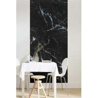 Tapeten Komar P041-VD1 Fototapeten Vlies  - Marble Nero...