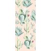Tapeten Komar P045A-VD1 Fototapeten Vlies  - Cactus Rose Panel - Größe 100 x 250 cm