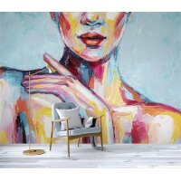 AS Digital Wandbilder Designwalls 2 DD123700 AcrylGirl      3,5 x 2,55 m 170 g/m² Glattvlies Profi