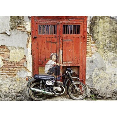 AS Digital Wandbilder Designwalls 2 DD123927 BoyOnBike      0,9 x 0,6 m 270 g/m² Canvas