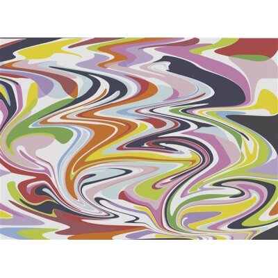 AS Digital Wandbilder Designwalls 2 DD123590 ColourCircles1 3,5 x 2,55 m 170 g/m² Glattvlies Profi