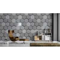 AS Digital Wandbilder Designwalls 2 DD123574 GraphicBlocks1 3,5 x 2,55 m 170 g/m² Glattvlies Profi