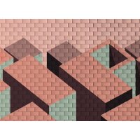 AS Digital Wandbilder Designwalls 2 DD123878 GraphicTiles1  0,9 x 0,6 m 270 g/m² Canvas