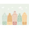 AS Digital Wandbilder Designwalls 2 DD123596 HouseRow       3,5 x 2,55 m 170 g/m² Glattvlies Profi