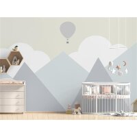 AS Digital Wandbilder Designwalls 2 DD123606 KidsMountains3 3,5 x 2,55 m 170 g/m² Glattvlies Profi