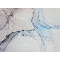AS Digital Wandbilder Designwalls 2 DD123907 MarbleBlue     0,9 x 0,6 m 270 g/m² Canvas