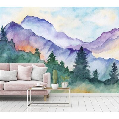 AS Digital Wandbilder Designwalls 2 DD123915 MountainPaint  0,9 x 0,6 m 270 g/m² Canvas