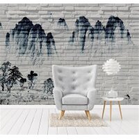 AS Digital Wandbilder Designwalls 2 DD123847 MountainWall   0,9 x 0,6 m 270 g/m² Canvas