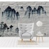AS Digital Wandbilder Designwalls 2 DD123847 MountainWall   0,9 x 0,6 m 270 g/m² Canvas