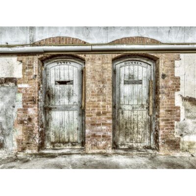 AS Digital Wandbilder Designwalls 2 DD123552 OldRestroom2   3,5 x 2,55 m 170 g/m² Glattvlies Profi