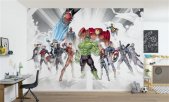 Komar Fototapeten 8-4032 Papier Fototapete - Avengers Unite - Größe 368 x 254 cm
