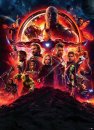 Komar Fototapeten 4-4126 Papier Fototapete - Avengers Infinity War Movie Poster - Größe 184 x 254 cm