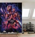Komar Fototapeten 4-4127 Papier Fototapete - Avengers Endgame Movie Poster - Größe 184 x 254 cm