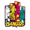 Komar Fototapeten IADX4-064 Vlies Fototapete - Avengers Flash - Größe 200 x 280 cm