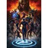 Komar Fototapeten IADX4-073 Vlies Fototapete - Avengers vs Thanos - Größe 200 x 280 cm