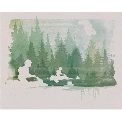 Komar Fototapeten IADX7-006 Vlies Fototapete - Star Wars Endor Speeders - Größe 350 x 280 cm