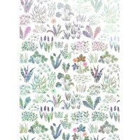 Komar Fototapeten IAX4-0006 Vlies Fototapete - Flower Farm - Größe 200 x 280 cm