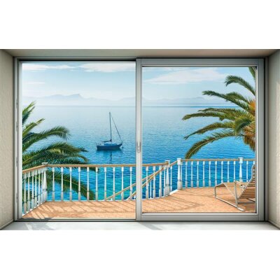 Komar Fototapeten X8-050 Vlies Fototapete - Tranquillo - Größe 400 x 260 cm