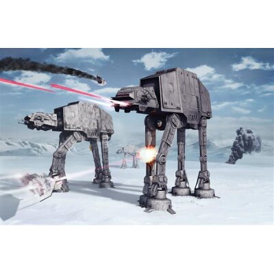 Komar Fototapeten X8-8481 Vlies Fototapete - STAR WARS Battle of Hoth - Größe 400 x 260 cm