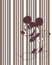 Komar Fototapeten DX4-164 Vlies Fototapete - Mickey Tone-on-Tone - Größe 200 x 250 cm