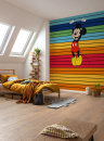 Komar Fototapeten DX6-162 Vlies Fototapete - Mickey Magic Rainbow - Größe 300 x 250 cm