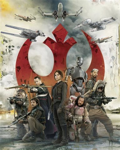 Komar Fototapeten 010-DVD2 Vlies Fototapete - Star Wars Rebels - Größe 200 x 250 cm