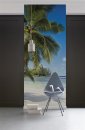 Komar Fototapeten 310-DV1 Vlies Fototapete - Coconut Bay - Größe 100 x 280 cm