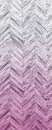 Komar Fototapeten 6000A-VD1 Vlies Fototapete - Herringbone Pink Panel - Größe 100 x 250 cm