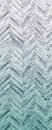Komar Fototapeten 6000B-VD1 Vlies Fototapete - Herringbone Mint Panel - Größe 100 x 250 cm