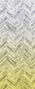 Komar Fototapeten 6000C-VD1 Vlies Fototapete - Herringbone Yellow Panel - Größe 100 x 250 cm